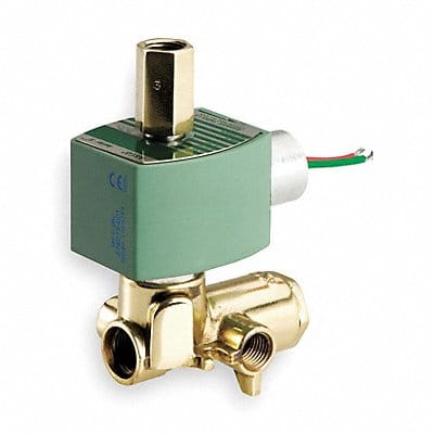 Solenoid Valve with ManualOperator Brass