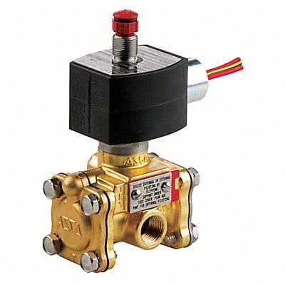 Solenoid Valve Brass NC Air Inert Gas