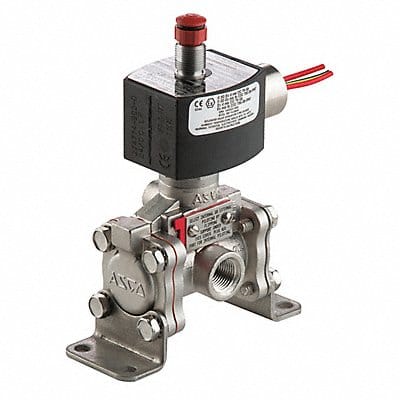 Solenoid Valve SS NC Air Inert Gas 3/8