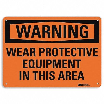 Security Sign 7 in x 10 in Plastic