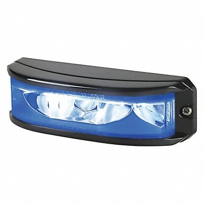 Warning Light LED Blue/Amber PC 0.6A