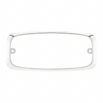 Bezel Chrome Poly 7 L x4 H x1-7/64 W