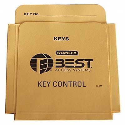 Key Authorization Card Paper For Keys