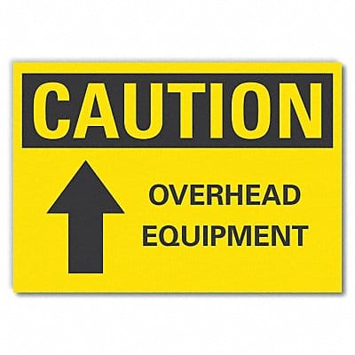 Caution Sign 10inx14in Non-PVC Polymer