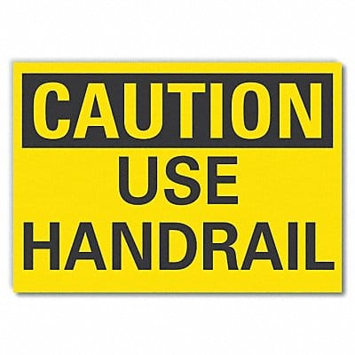 Caution Sign 10inx14in Non-PVC Polymer