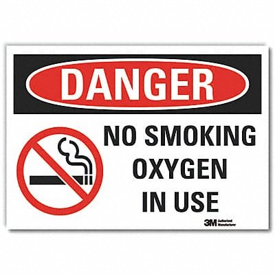 Danger Sign 10in x 14in Non-PVC Polymer