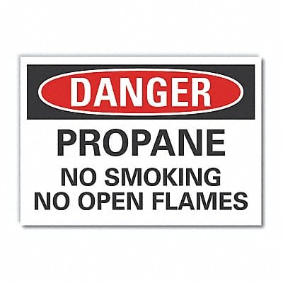 Danger Sign 10inx14in Non-PVC Polymer