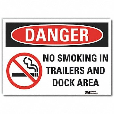 Danger Sign 10in x 14in Non-PVC Polymer