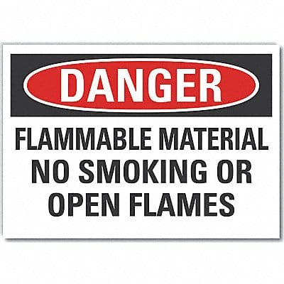 Danger Sign 10inx14in Non-PVC Polymer