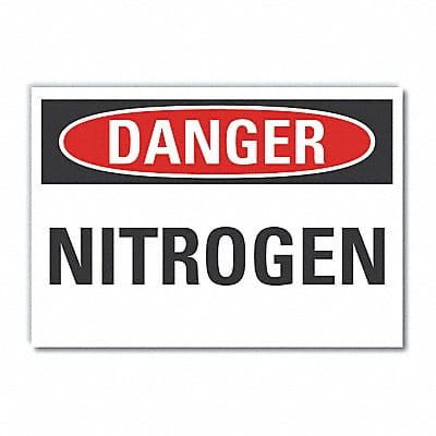 Danger Sign 10in x 14in Non-PVC Polymer