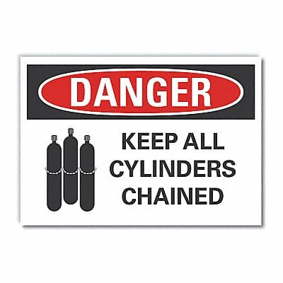 Danger Sign 10in x 14in Non-PVC Polymer