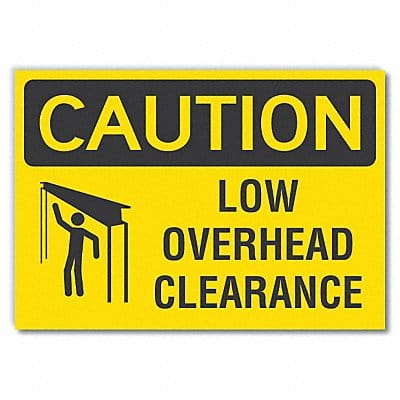 Caution Sign 10inx14in Non-PVC Polymer