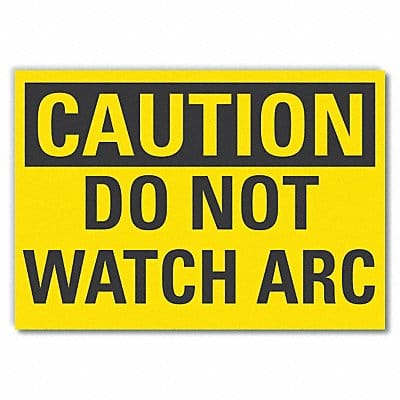 Caution Sign 10inx14in Non-PVC Polymer