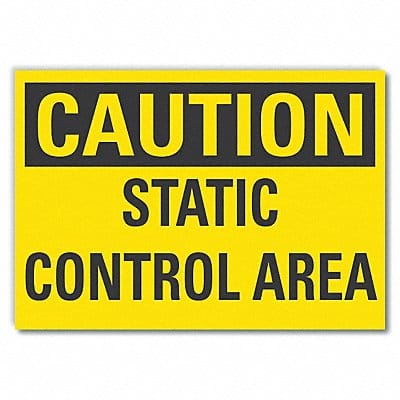 Caution Sign 10inx14in Non-PVC Polymer