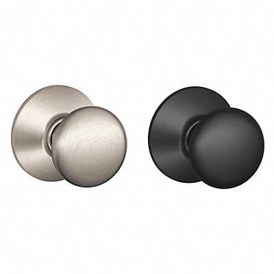 Knob Lockset Satin Nickel Passage Gr 2