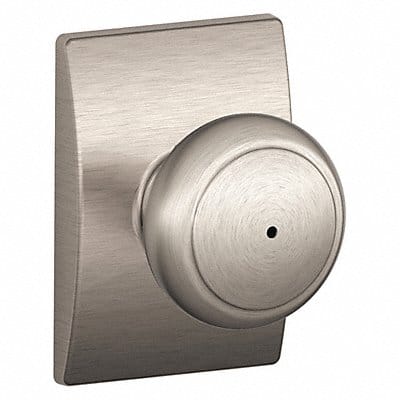 Knob Lockset Satin Nickel Privacy Gr 2