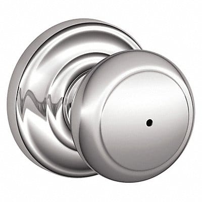 Knob Lockset Bright Chrome Privacy Gr 2