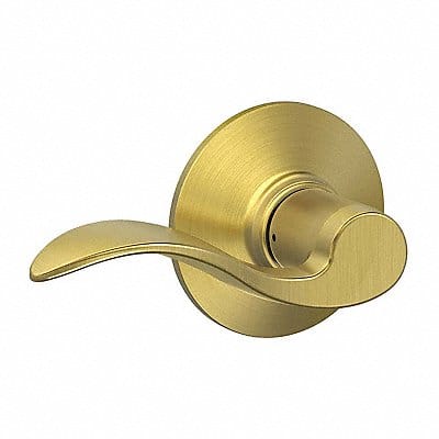 Door Lever Lockset Satin Brass Passage