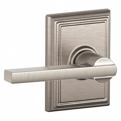 Door Lever Lockset Satin Nickel Passage