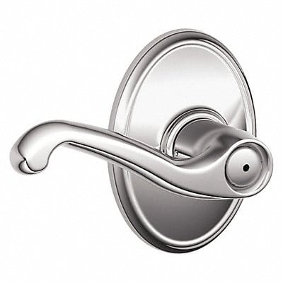 Door Lever Lockset Bright Chrome Privacy