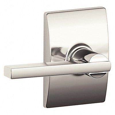 Door Lever Lockset Bright Nickel Privacy