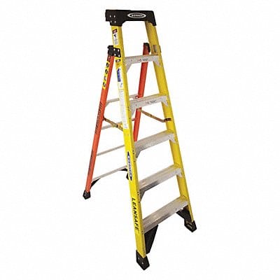 Stepladder 375 lb Load Cap. Fiberglass