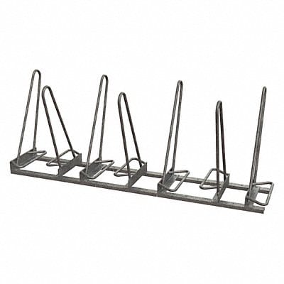 Bike Rack Galv (7)Bikes 77in.L 24-3/4inW