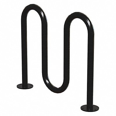 Bike Rack Blk (5) Bikes 36 in H 3 in W