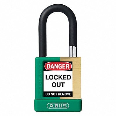 Keyed Padlock 3/4 W x 1-1/2 H Shackle