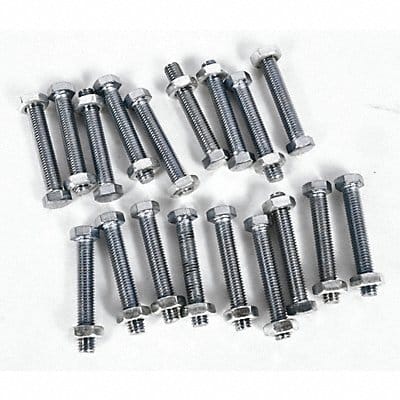 Bolt with Nut Kit 1/3 to 1-3/4 In PK18