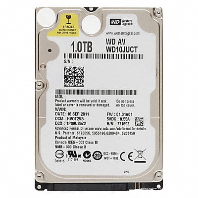 Hard Drive Metal 1TB For NVR