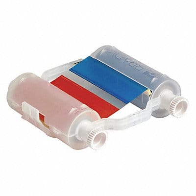 Printer Ribbon Blue/Red 200 ft L