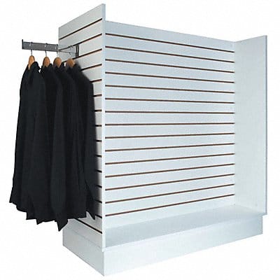 Gondola Slatwall 24inx54inx48in White