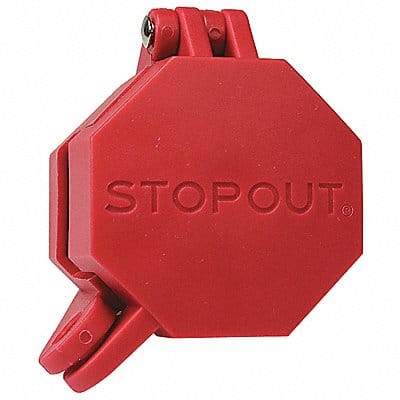 Glad Hand Lock Plastic Red Universal