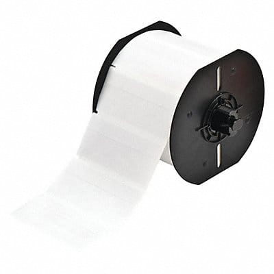 Label White/Clear 4000 per Roll 0.800inW