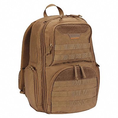 Backpack Coyote Tan Nylon Expandable