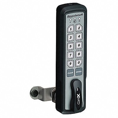 Electronic Keyless Lock Black Nonhanded