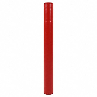 Bollard Cover Red 13 2/5 in Dia