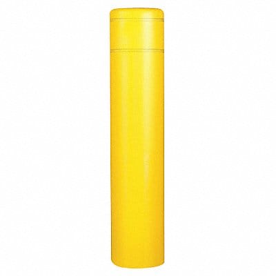 Bollard Cover Yellow 13 2/5 in Dia