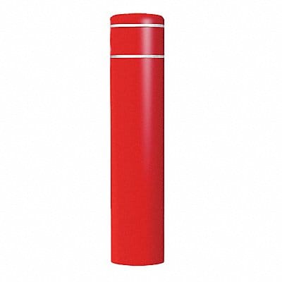 Bollard Cover Red 13 2/5 in Dia