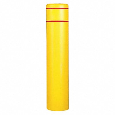 Bollard Cover Yellow 13 2/5 in Dia