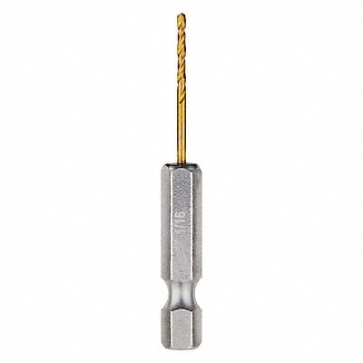 Hex Shank Drill 1/16 HSS PK2