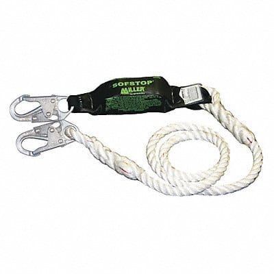 K3343 Shock-Absorbing Lanyard White