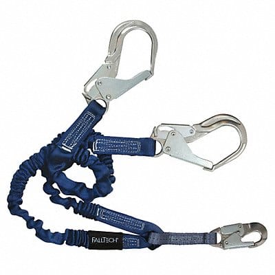 Shock-Absorbing Lanyard Blue