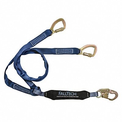 Shock-Absorbing Lanyard Blue