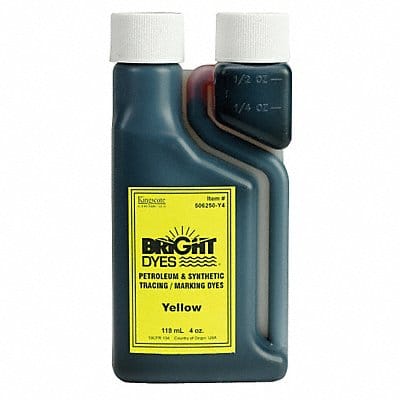 Color Coding Dye Yellow 4 oz.