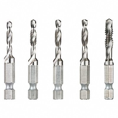 Drill and Tap Set 5 pcs.