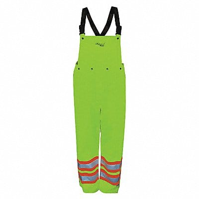 Rain Bib Overall Class E Yellow/Green L