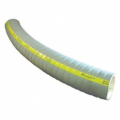 Food Hose 4 ID x 20 ft L Gray