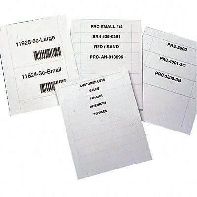 Laser Insert Sheets White PK250